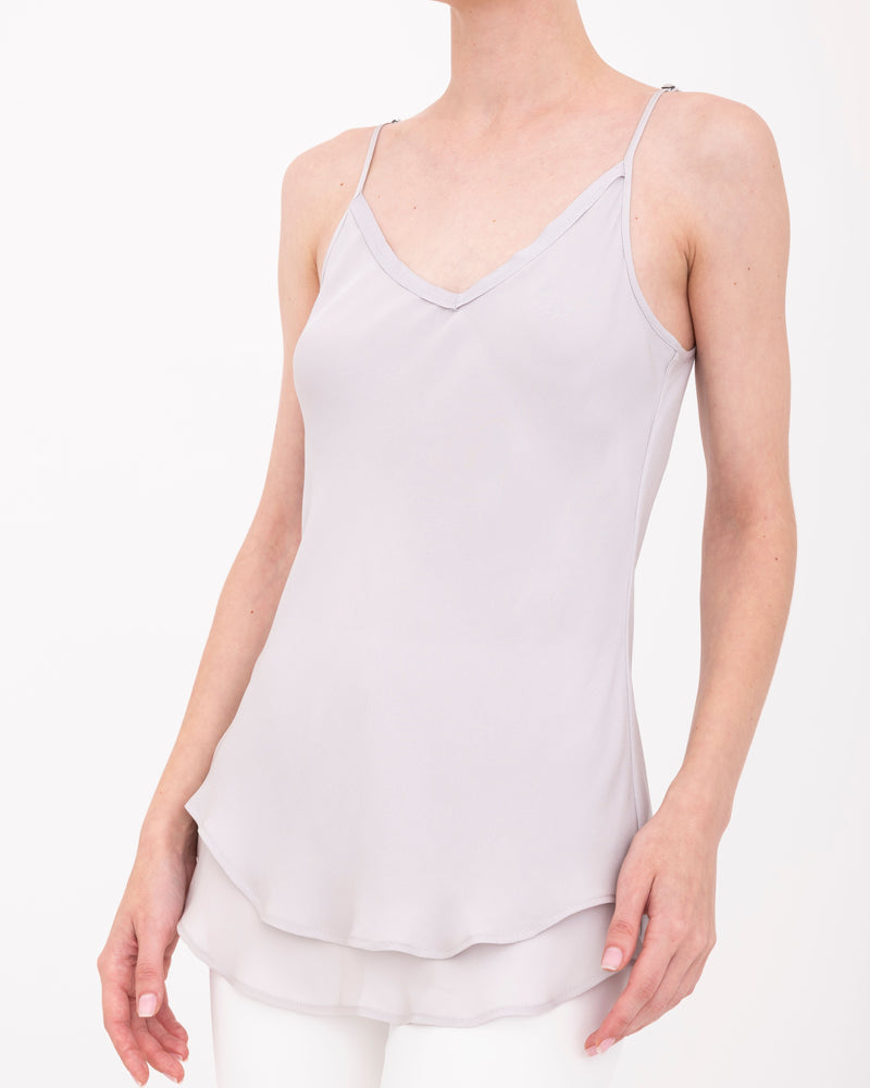 Belle Double Layer Cami | Mauve