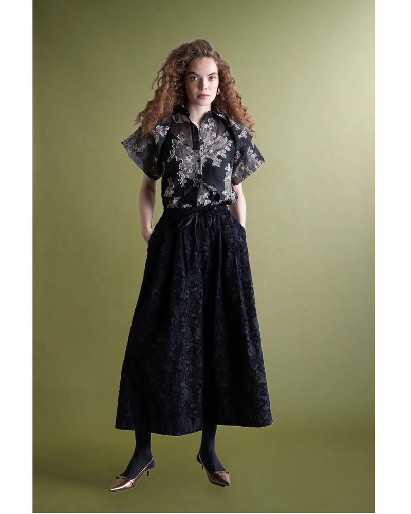 Palazzo Trousers | Black