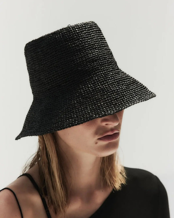 Felix Packable Hat | Black