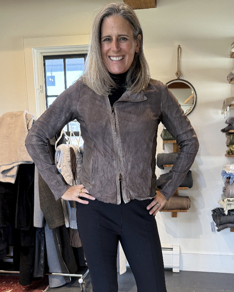 Fender Leather Jacket | Teak Suede