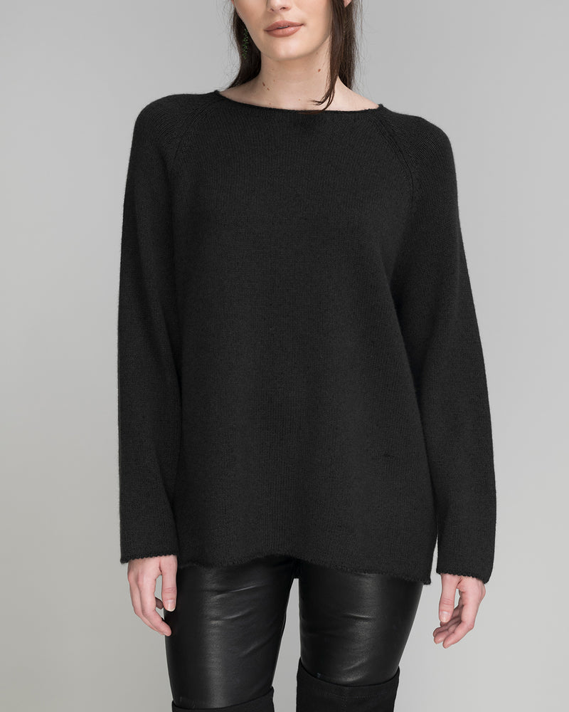 Cashmere Crewneck Sweater | Forest
