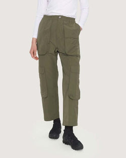 Cotton Cargo Pants | Deep Forest