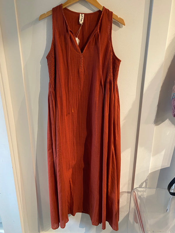 Blake Dress | Tobacco