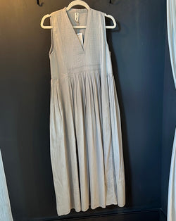 Clariss Sleeveless Dress | Steel Grey