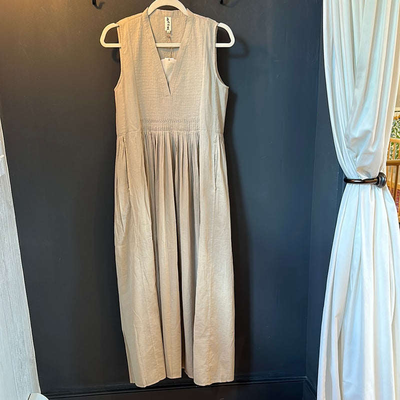 Clariss Sleeveless Dress | Beige