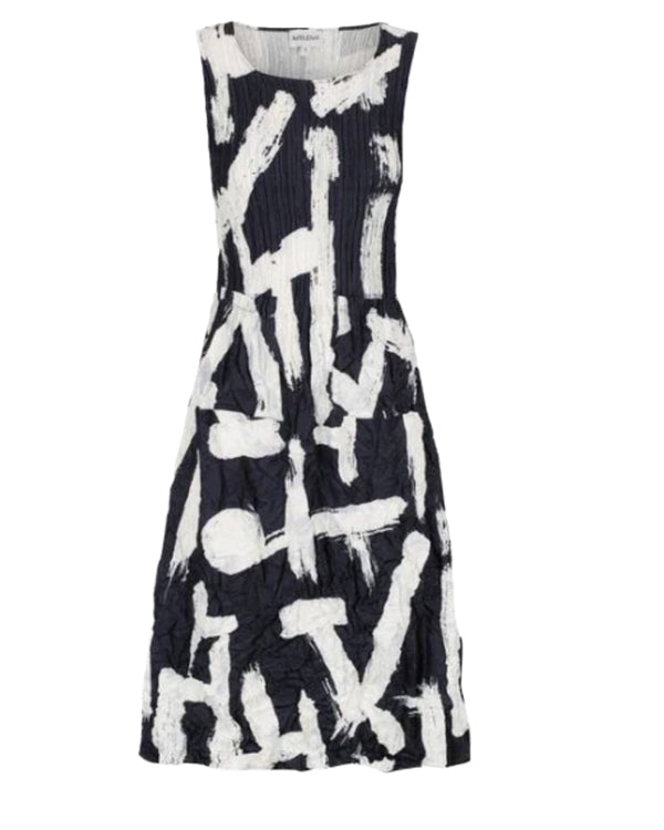 Smash Pocket Dress | Indigo Noise