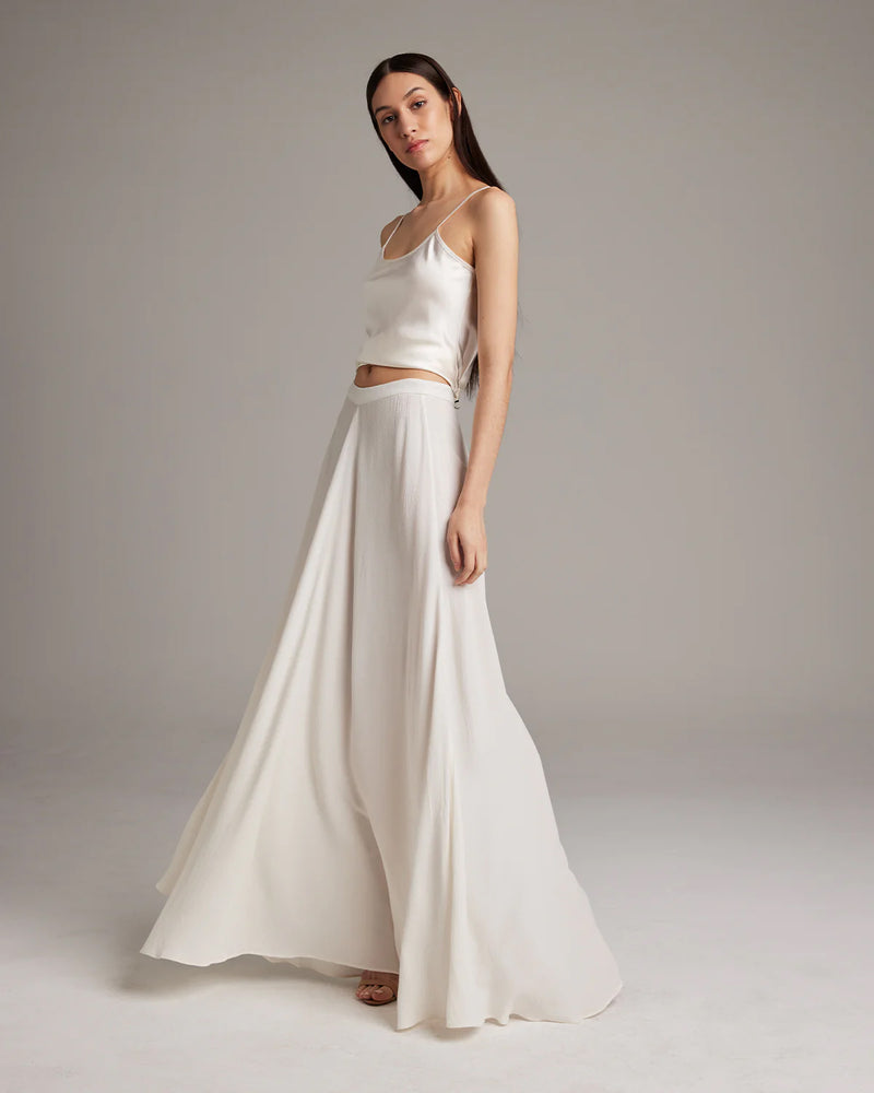 Full Circle Skirt | Ivory