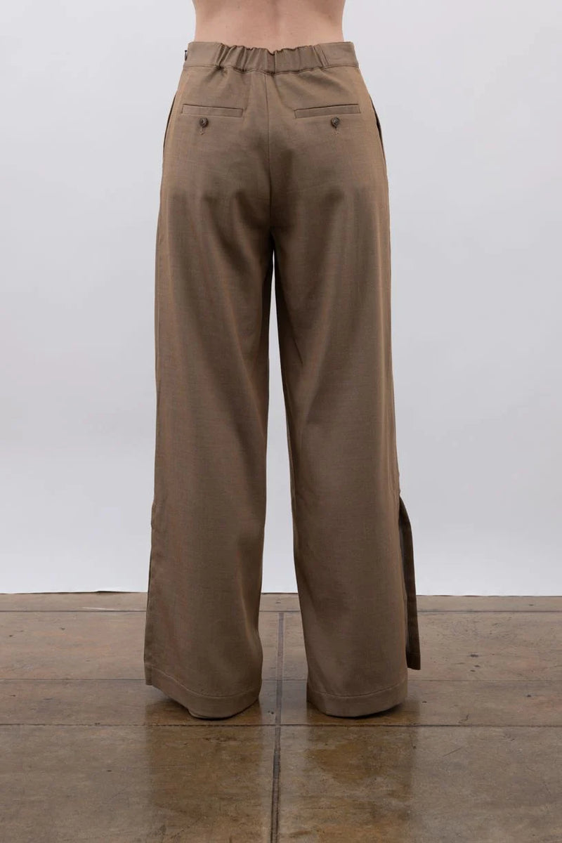 Vance Wide Leg Pant | Jute