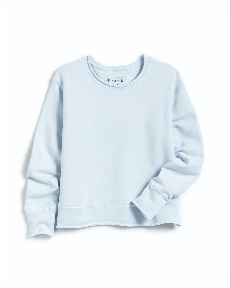 James Crew Crop Sweatshirt | Ice