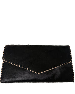 Studio Caleidoscope Laura Wallet in Full Black at well heeled