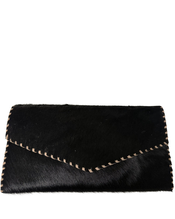 Studio Caleidoscope Laura Wallet in Full Black at well heeled