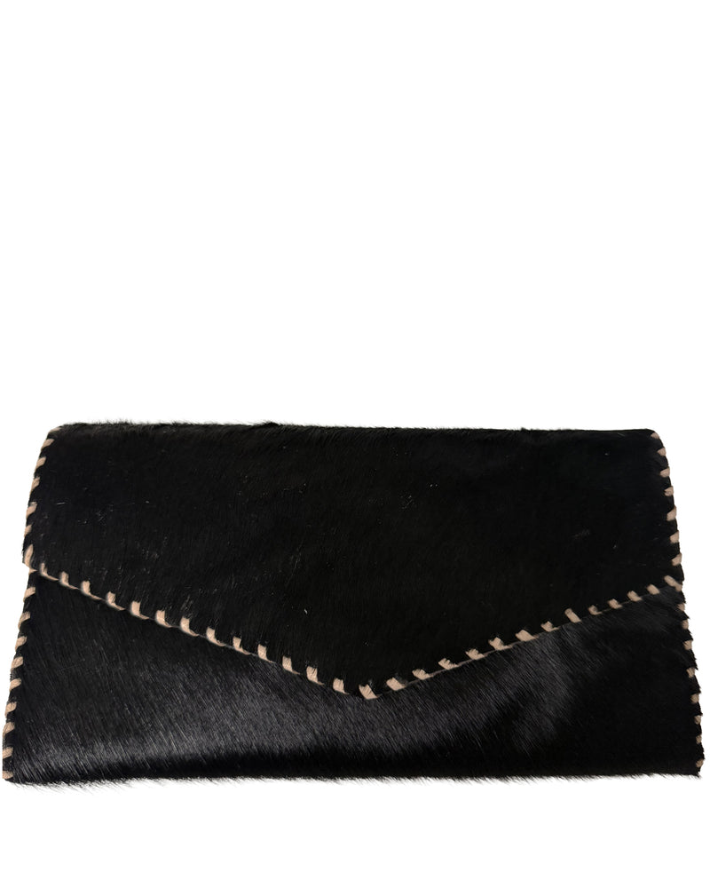 Studio Caleidoscope Laura Wallet in Full Black at well heeled