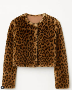 Lea Bolero Jacket | Leopard