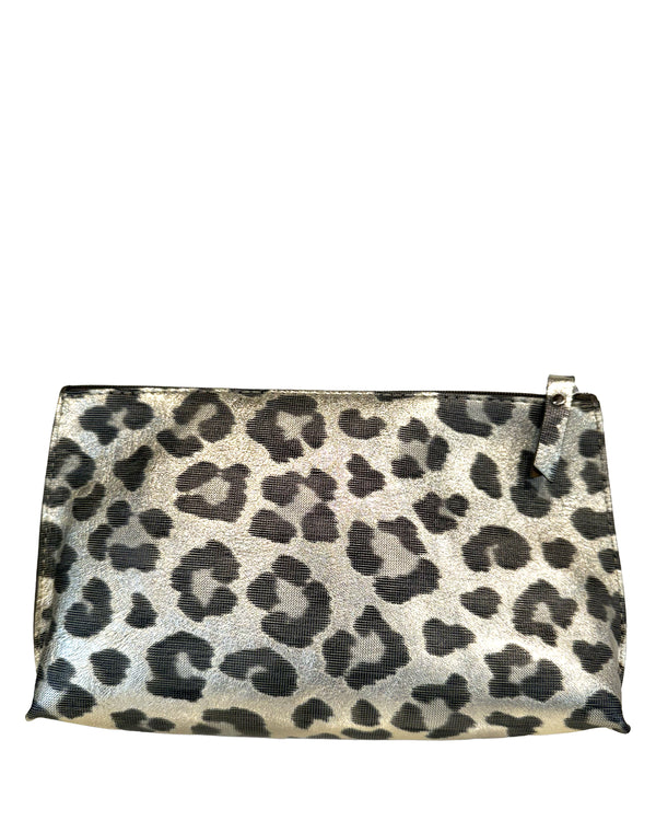 Essential Pouch | Leo Metallic Sheepskin