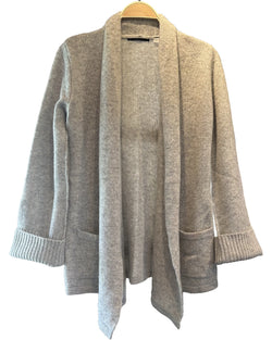 Brazeau Tricot Le Smoking Jacket Grey at well heeled vermont