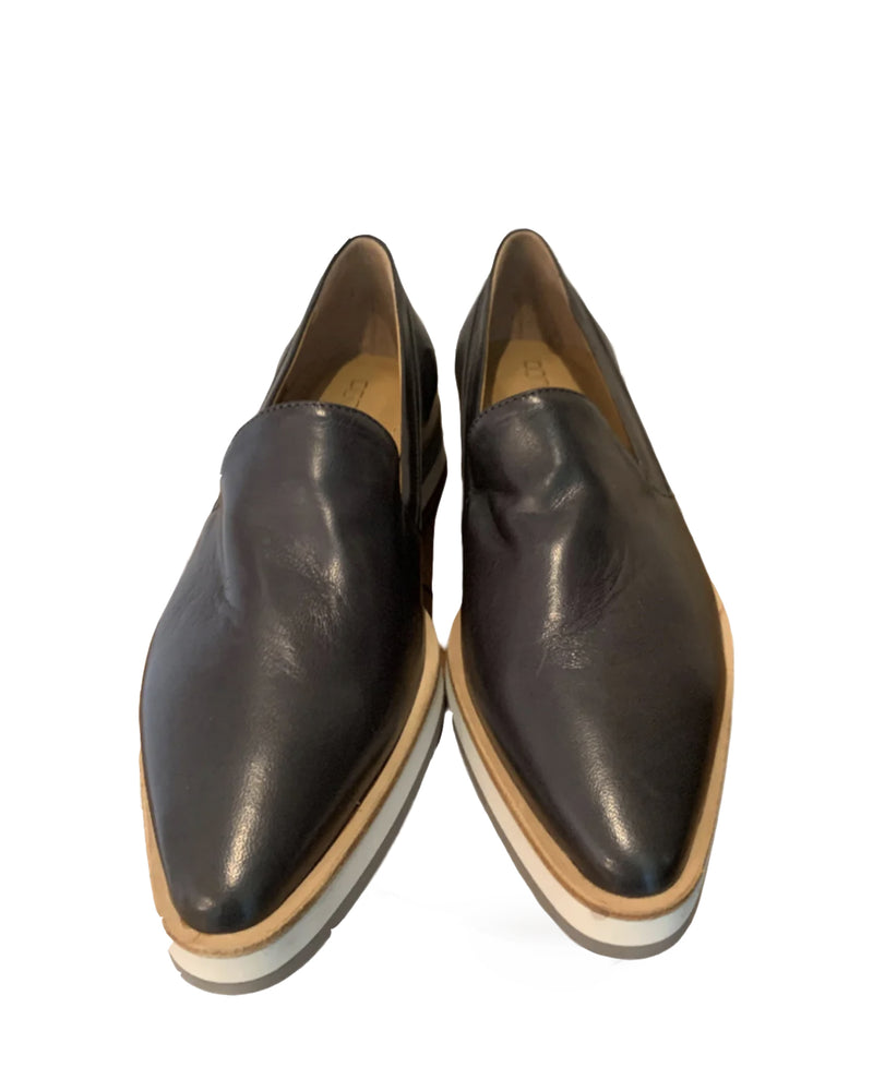 Lisa Pointed Toe Loafer | Grey