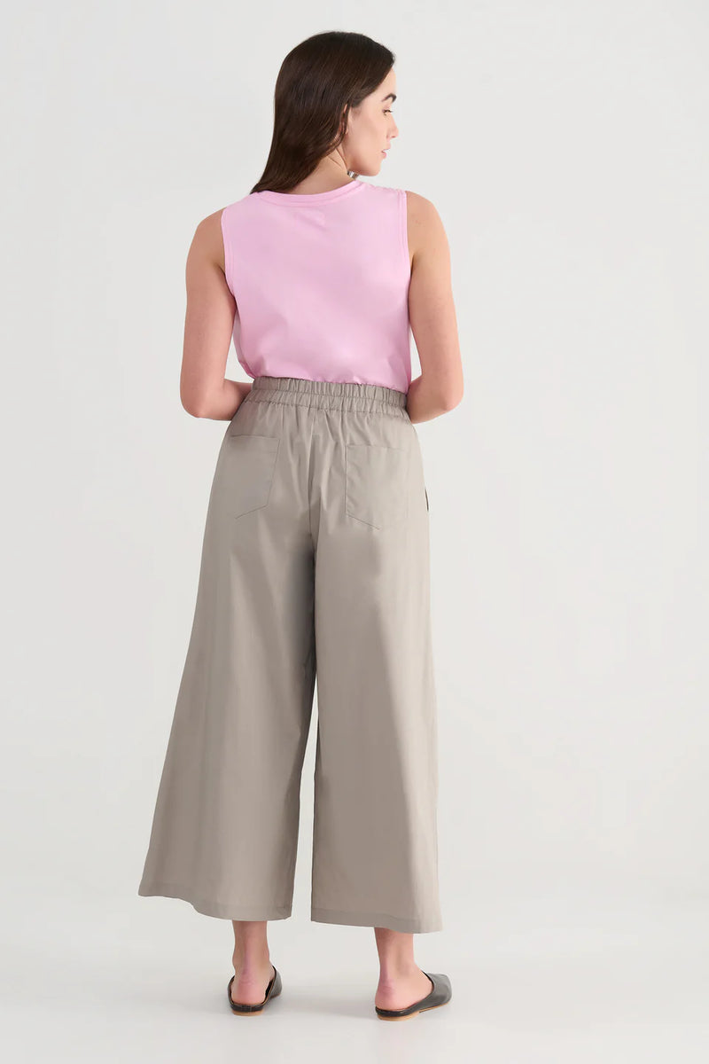 Chinz Palazzo Pants | Taupe