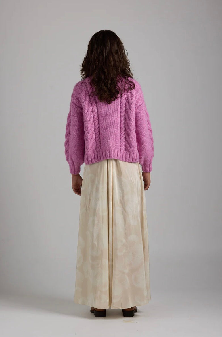 Lulu Sweater | Light Magenta