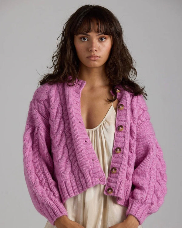 Lulu Sweater | Light Magenta