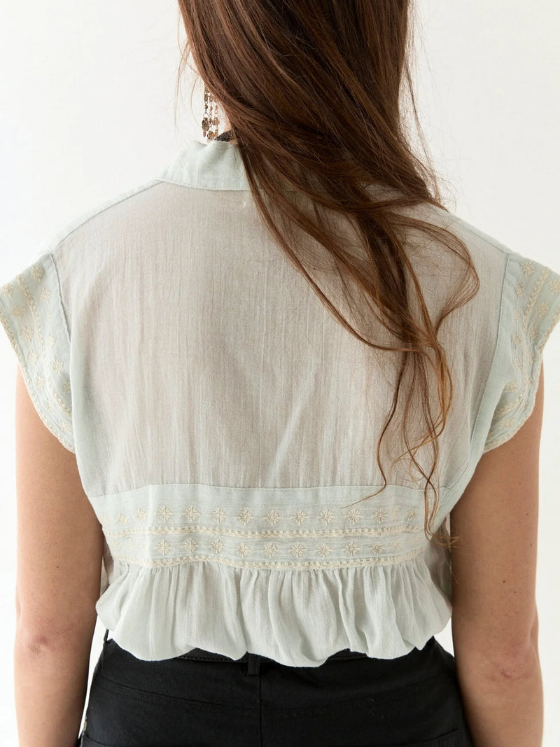 Mafalda Blouse | Azzuro