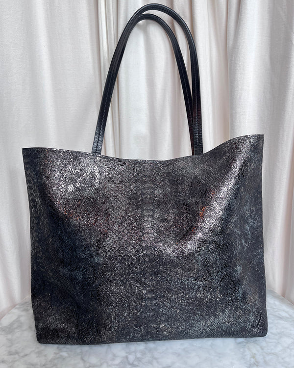 Essential Tote | Metal Snake