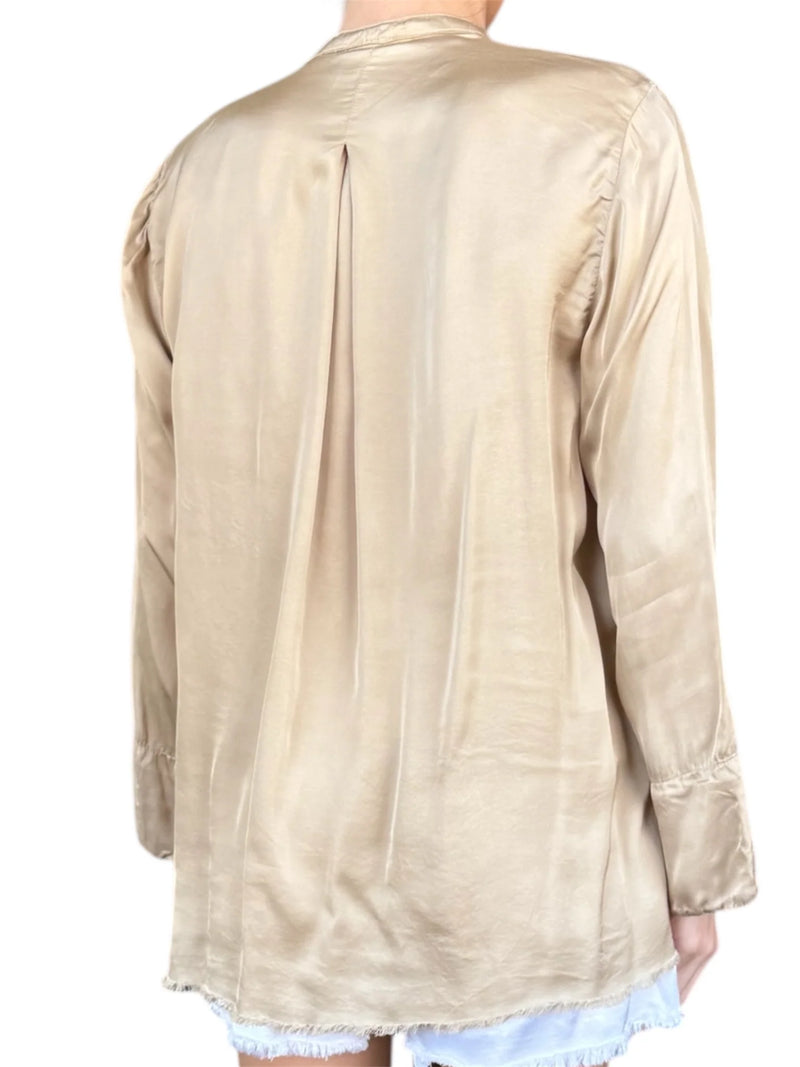 JAGA Moulin Blouse in Gold well heeled vt
