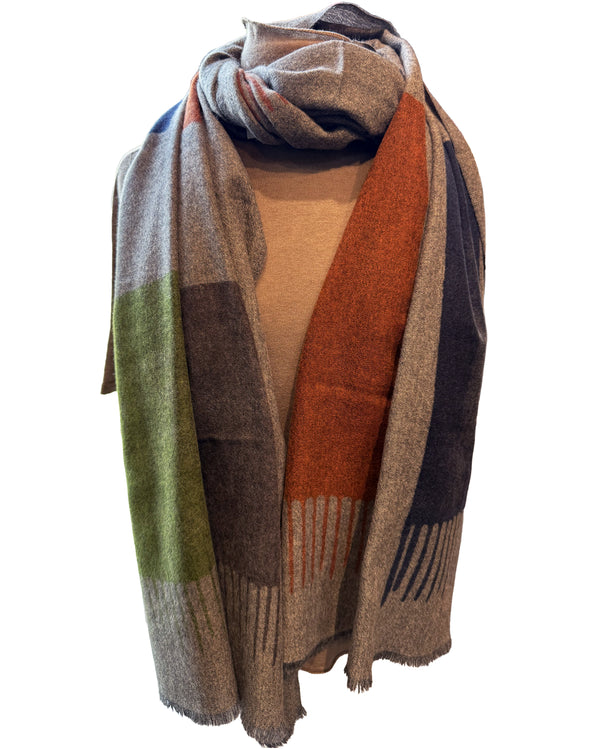 Cashmere Scarf Print | Multi