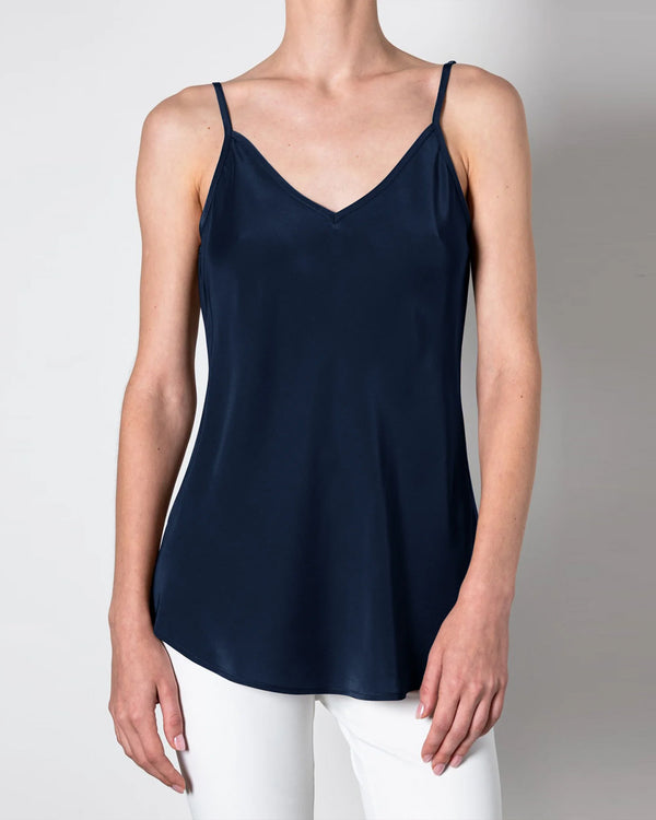 Henrietta Silk Camisole in Admiral