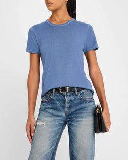 Short Sleeve Cashmere Crewneck | Baltic