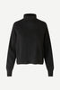 SAMSØE SAMSØE Nola Turtleneck in navy black Salute on white background