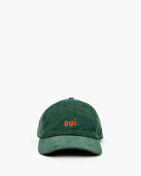 Corduroy Baseball Hat | Olive Oui