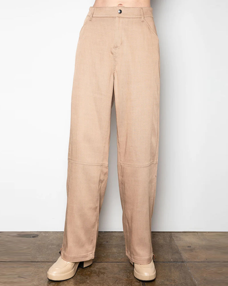 Vienna Parachute Pant | Almond