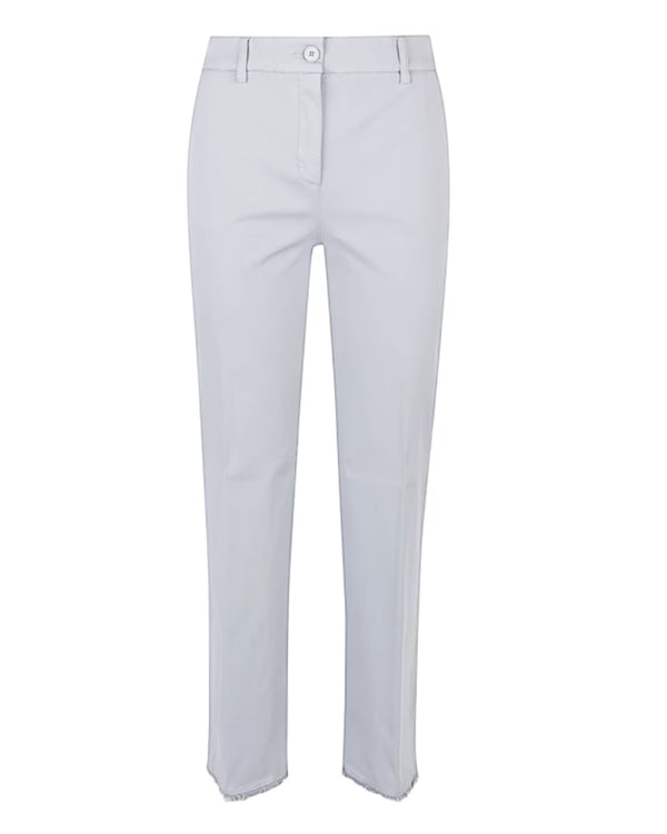 Pants w/Raw Hem | Perla