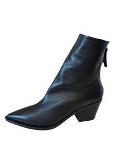 Gema Pointed Toe Bootie | Old Nero