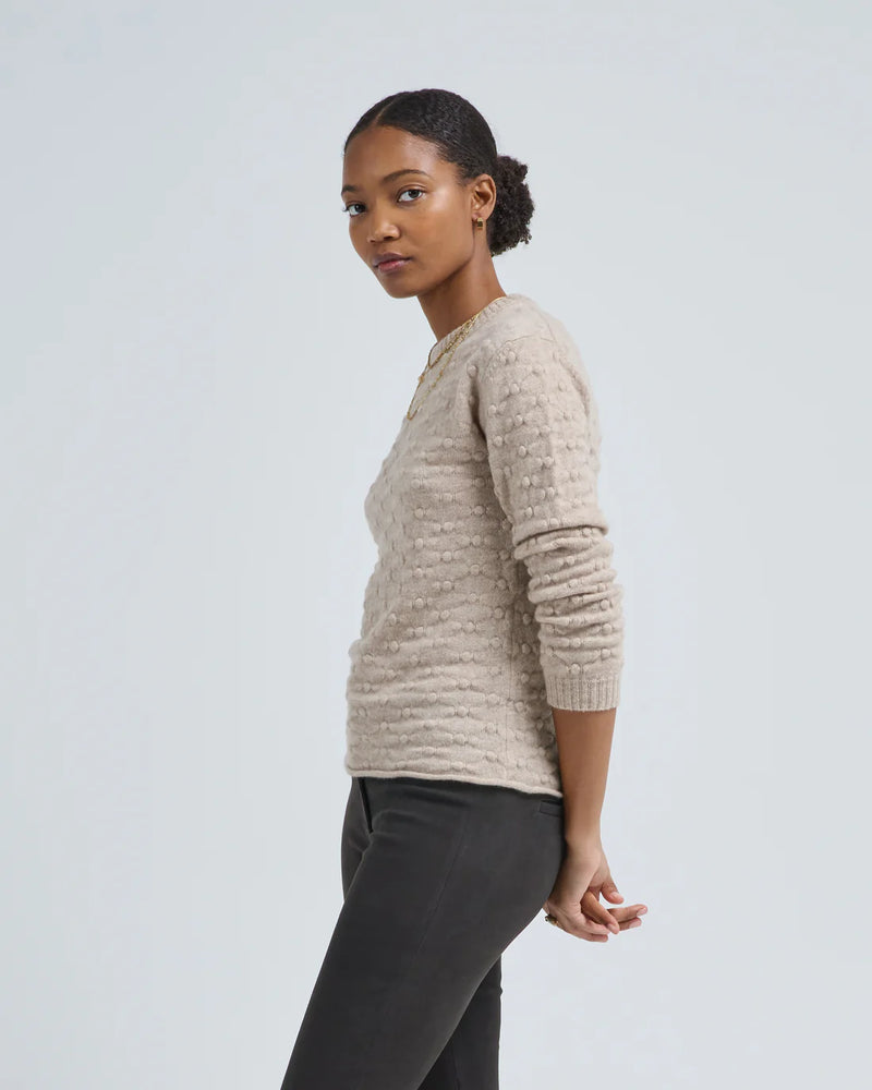 Polka Sweater | Oat