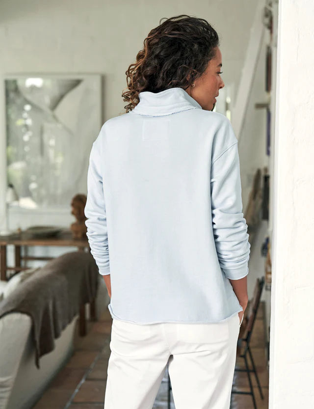 Patrick Popover Henley Sweatshirt | Ice