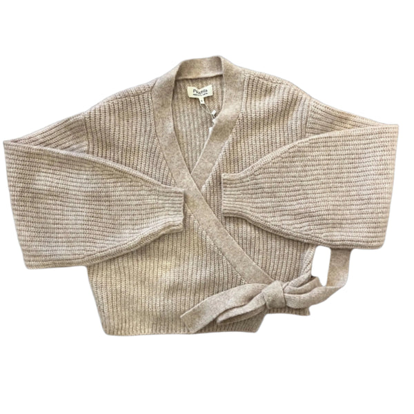 トップス MIDWEST EXCLUSIVE BANDAGE KNIT Twist Pattern Two Way Zipper Knit Cardigan CD20 - Korean Women's