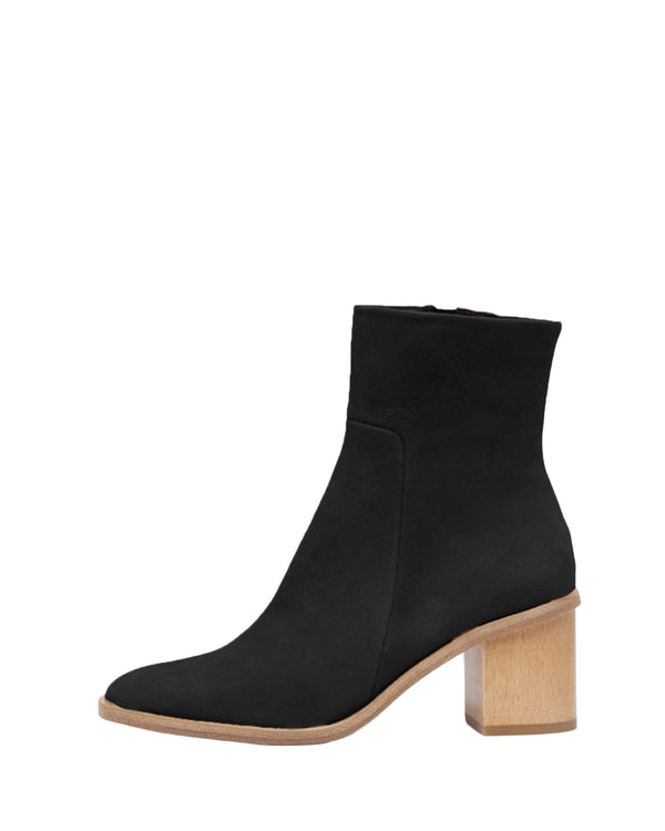 Babe Leather Bootie | Ringo Black