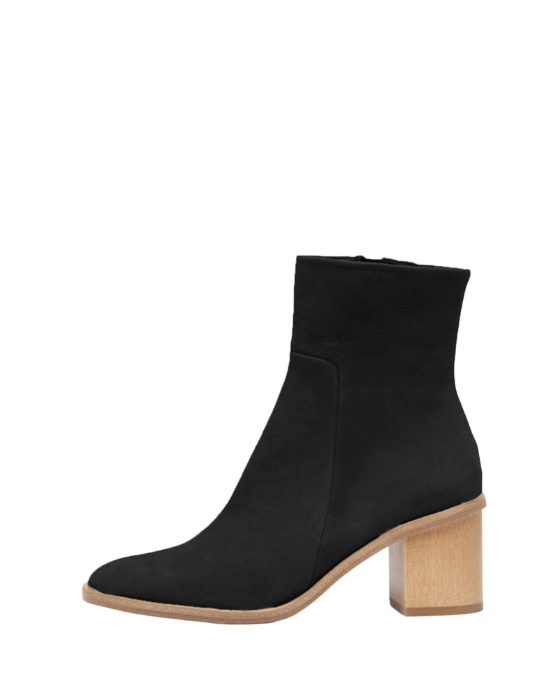 Babe Leather Bootie | Ringo Black