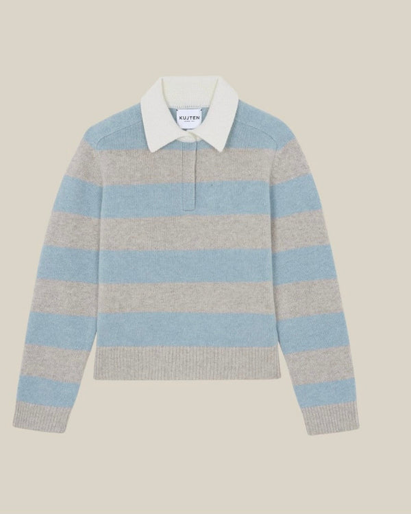Polo Royce Striped | Vintage Blue