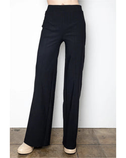 Rubie Pull On Wide Leg | Black