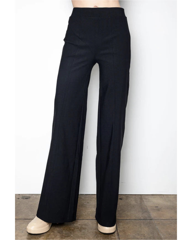 Rubie Pull On Wide Leg | Black