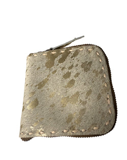 Studio Caleidoscope Ruby Wallet in Gold