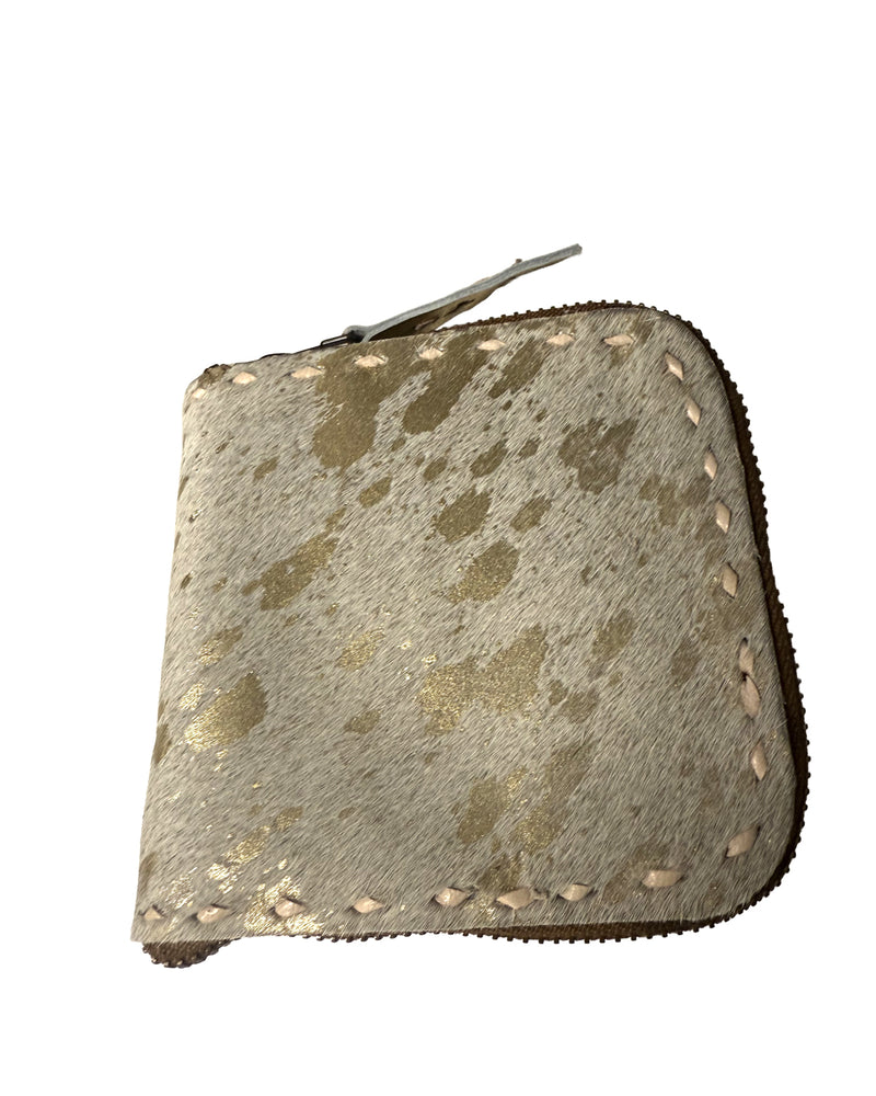 Studio Caleidoscope Ruby Wallet in Gold