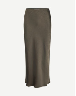 Saagneta Long Skirt | Deep Forest