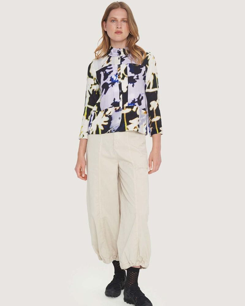 Bitte Kai Rand Print Boxy Shirt Sabi Blossom well heeled