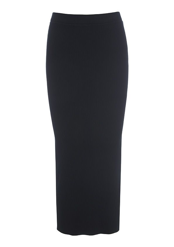 Knit Skirt in Black