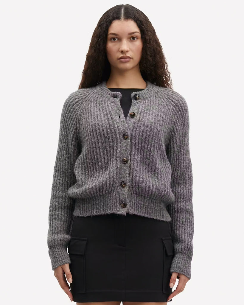 Salayla Cardigan | Grey – Well Heeled