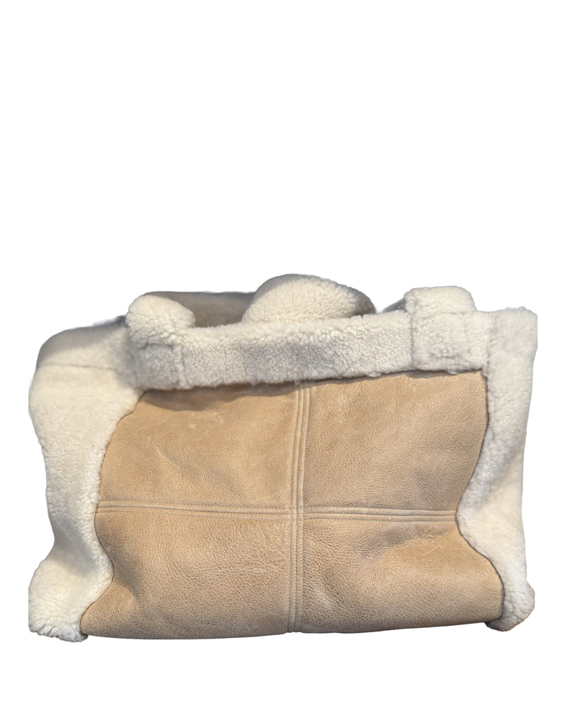Shearling Tote