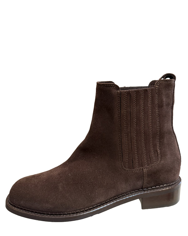Sierra Bootie | Brunette Suede